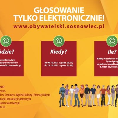 baner z krokami głosowania